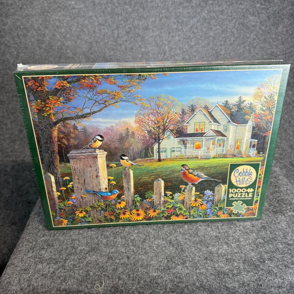 Cobble Hill Evening Birds 1000 Piece‎ Jigsaw Puzzle Sam Timm Random Cut New